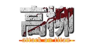 高柳 (attack on titan)
