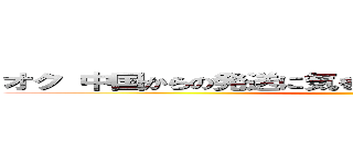 オク 中国からの発送に気をつけろ 保険付き高額送料 ()