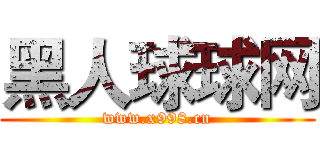 黑人球球网 (www.x998.cn)