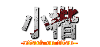 小楷 (attack on titan)