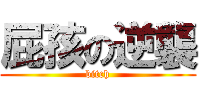 屁孩の逆襲 (bitch)