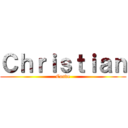 Ｃｈｒｉｓｔｉａｎ (Conde)