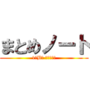 まとめノート (1年B組 足立瑛璃奈)