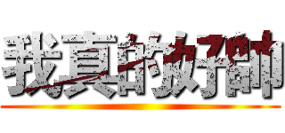 我真的好帥 ()