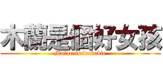 木蘭是個好女孩 (Mulan is fuckable)