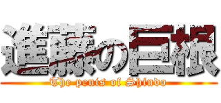 進藤の巨根 (The penis of Shindo)