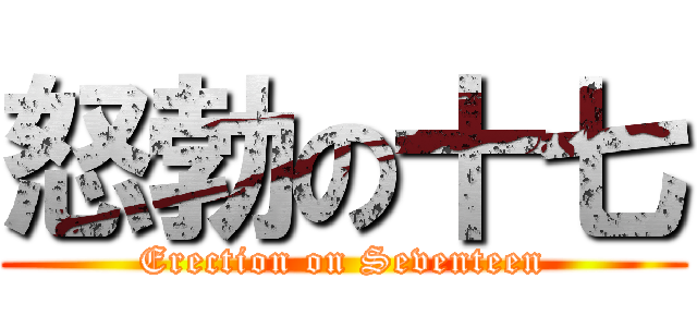 怒勃の十七 (Erection on Seventeen)