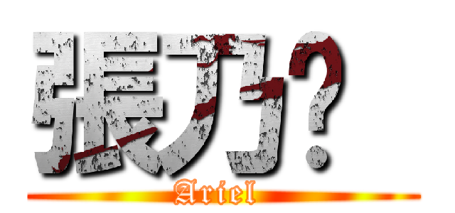 張乃勻  (Ariel )