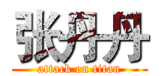 张丹丹 (attack on titan)