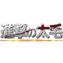 進撃の太毛 (attack on titan)