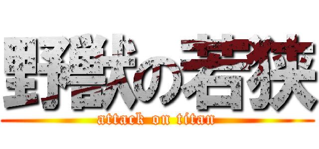 野獣の若狭 (attack on titan)