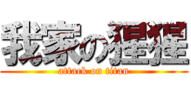 我家の猩猩 (attack on titan)