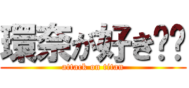 環奈が好き❤️ (attack on titan)