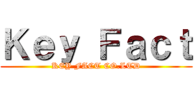 Ｋｅｙ Ｆａｃｔ (KEY FACT CO.LTD)