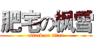 肥宅の枫雪 (attack on titan)