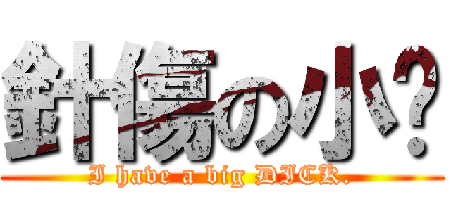 針傷の小屌 (I have a big DICK.)