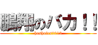 鵬翔のバカ！！ (hoshofes2013)