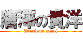 唐澤の貴洋 (Attack on nannj)