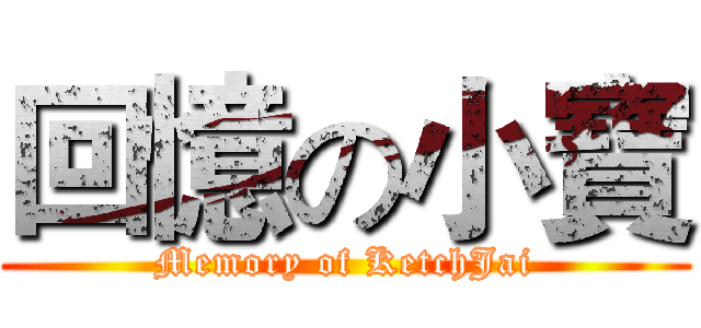 回憶の小寶 (Memory of KetchJai)