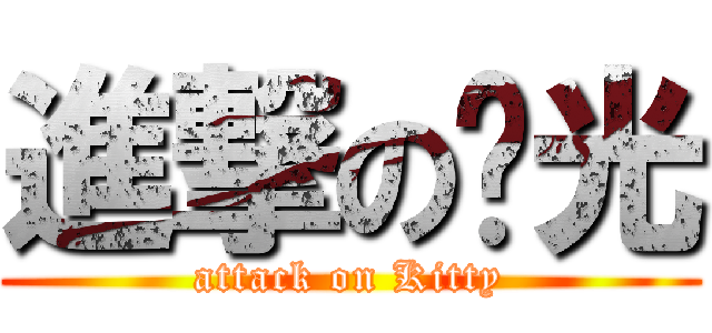進撃の貓光 (attack on Kitty)
