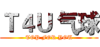 Ｔ４Ｕ 气球 (TOP FOR YOU)