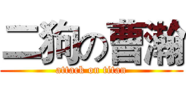 二狗の曹瀚 (attack on titan)