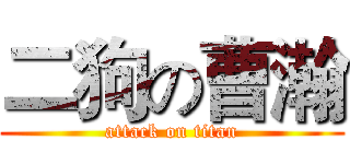 二狗の曹瀚 (attack on titan)