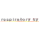 ｒｅｓｐｉｒａｔｏｒｙ ｓｙｓｔｅｍ ()