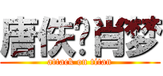 唐佚爱肖梦 (attack on titan)