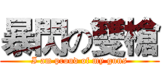 暴閃の雙槍 (I am proud of my guns)