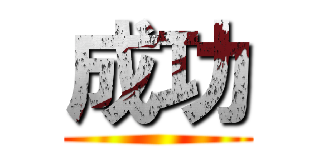 成功 ()