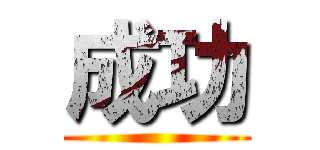 成功 ()