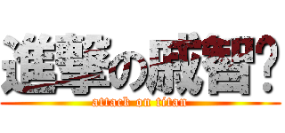 進撃の戚智剑 (attack on titan)