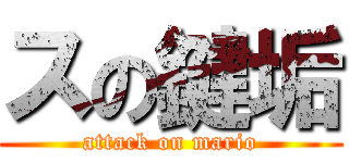 スの鍵垢 (attack on mario)