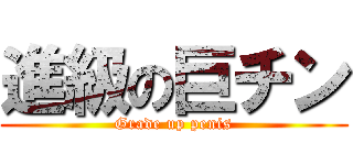 進級の巨チン (Grade up penis)