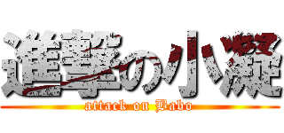 進撃の小凝 (attack on Babo)