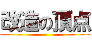 改造の頂点 ()