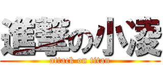 進撃の小凌 (attack on titan)