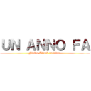 ＵＮ ＡＮＮＯ ＦＡ (Finiva Attack on titan )
