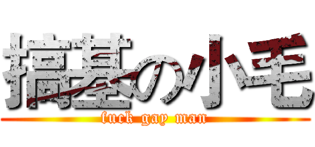 搞基の小毛 (fuck gay man)