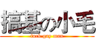 搞基の小毛 (fuck gay man)