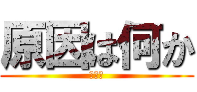 原因は何か (第三番)
