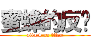 蜜蜂的反擊 (attack on titan)