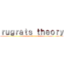 ｒｕｇｒａｔｓ ｔｈｅｏｒｙ (now my world is perfect)