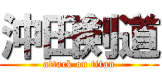 沖田剣道 (attack on titan)