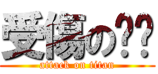 受傷の哆啦 (attack on titan)