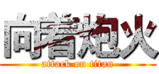 向着炮火 (attack on titan)
