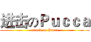 进击のＰｕｃｃａ (attack on Pucca)