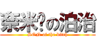 奈米屌の泊治 (SON of the bitch)