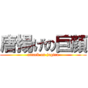 唐揚げの巨顔 (attack on jagira)